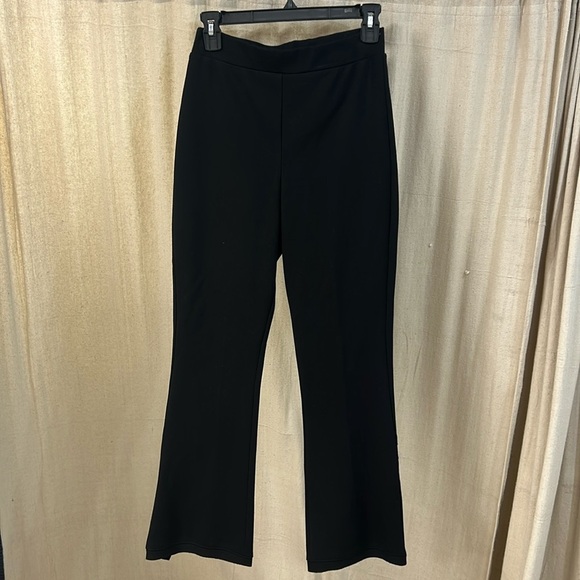 Black Pants with Ankle Cut Out - Planet by Lauren G - Picture 1 of 4